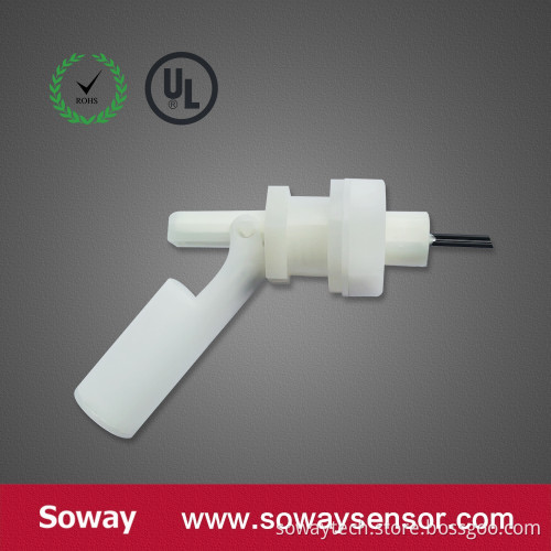 Soway SF122 black broken finger float level switch with two wires Fluid low level switch